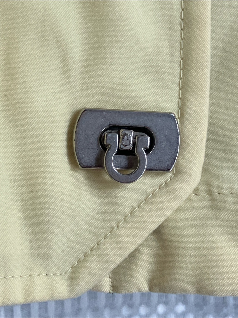 Butter Yellow Utility Travel Jacket Cotton Women's Medium Preppy Equestrian - Picture 3 of 16